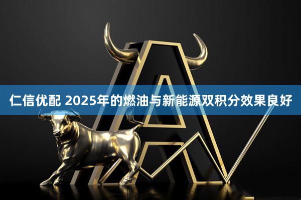 仁信优配 2025年的燃油与新能源双积分效果良好